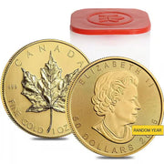 1 oz Canadian Gold Maple Leaf $50 Coin (Random Year) image 1